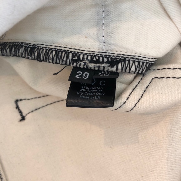 Mr. Completely X 424 White Jeans 29 - Picture 4 of 4